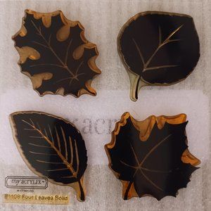 Four leaves acrylic stamp